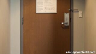 Solana a tinédzser fekete szuka a castingon járt