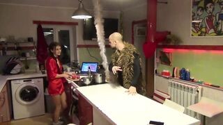 Orosz tinédzser csajszi dp-be tolva