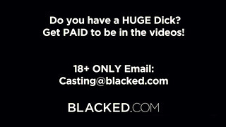 BlackedRaw - Riley Steele élvezi ha kefélik