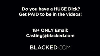 BlackedRaw - Lauren Phillips keményen popóba kefélve