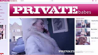 Private.com - A óriási csöcsű Elizabetha Romanova rábukik a farokra