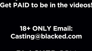 BLACKED - Diamond Banks muffját hatalmas farokkal reszelik