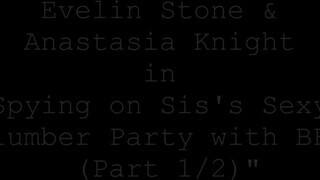 My Pervy Family - Evelin Stone és Anastasia Knight meglesve