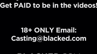 BLACKED - Ava Koxx és egy gigászi gigászi barna pénisz