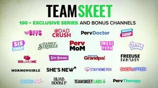 TeamSkeet - ez a kék hajú csajszika egyszerűen kedveli a dákót