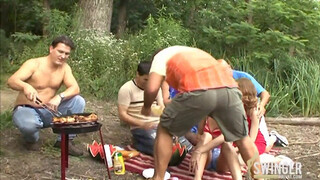 Magyar amatőr családi gangbang