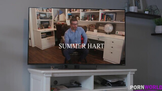 Summer Hart punciba és popó lyukba kefélve