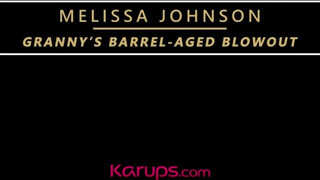 Melissa Johnson a méretes kannás érett nő