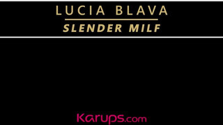 Karups - Lucia Blava az extra sovány milf