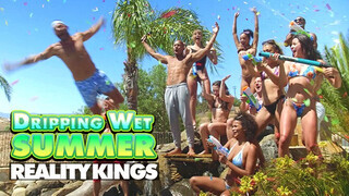 REALITY KINGS - Kíméletlen csoport szex a kertben
