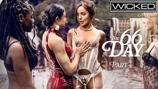 Csatlakozz a Wicked bombázó pipi csapatához Vanna Bardot vezetésével egy forró négyesben